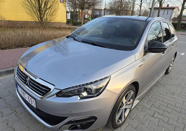 Peugeot 308 cena 44900 przebieg: 174282, rok produkcji 2016 z Płock małe 781